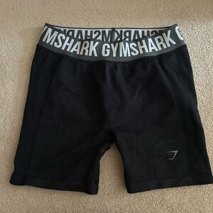 Gymshark Black Athletic Shorts with Distinctive Waistband